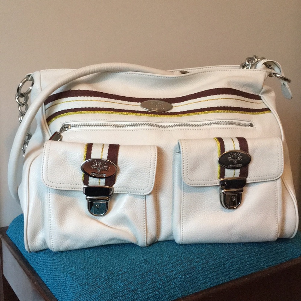 Large off white Christine Price tote/shoulder bag